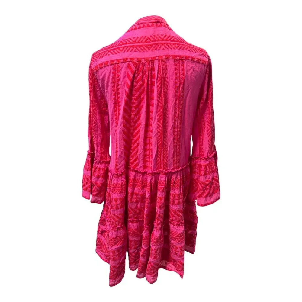 Devotion Twins Ella Dress Pink Red - Picture 6 of 8